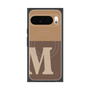 Premium Square Case with Pixelsnap［ Original - initial two tone - M brown ］