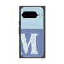 Premium Square Case with Pixelsnap［ Original - initial two tone - M blue ］