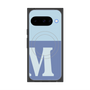 Premium Square Case with Pixelsnap［ Original - initial two tone - M blue ］