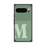 Premium Square Case with Pixelsnap［ Original - initial two tone - M green ］