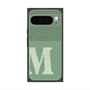 Premium Square Case with Pixelsnap［ Original - initial two tone - M green ］