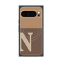Premium Square Case with Pixelsnap［ Original - initial two tone - N brown ］