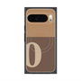 Premium Square Case with Pixelsnap［ Original - initial two tone - O brown ］