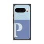 Premium Square Case with Pixelsnap［ Original - initial two tone - P blue ］
