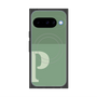 Premium Square Case with Pixelsnap［ Original - initial two tone - P green ］