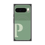 Premium Square Case with Pixelsnap［ Original - initial two tone - P green ］