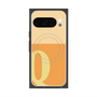Premium Square Case with Pixelsnap［ Original - initial two tone - Q orange ］
