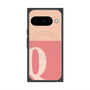 Premium Square Case with Pixelsnap［ Original - initial two tone - Q pink ］