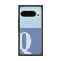 Premium Square Case with Pixelsnap［ Original - initial two tone - Q blue ］