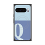 Premium Square Case with Pixelsnap［ Original - initial two tone - Q blue ］