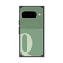 Premium Square Case with Pixelsnap［ Original - initial two tone - Q green ］