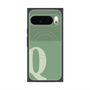 Premium Square Case with Pixelsnap［ Original - initial two tone - Q green ］