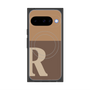 Premium Square Case with Pixelsnap［ Original - initial two tone - R brown ］