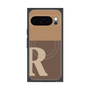 Premium Square Case with Pixelsnap［ Original - initial two tone - R brown ］
