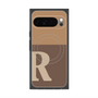 Premium Square Case with Pixelsnap［ Original - initial two tone - R brown ］
