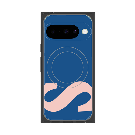 Premium Square Case with Pixelsnap［ Original - initial color - S navy ］