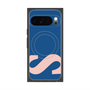 Premium Square Case with Pixelsnap［ Original - initial color - S navy ］