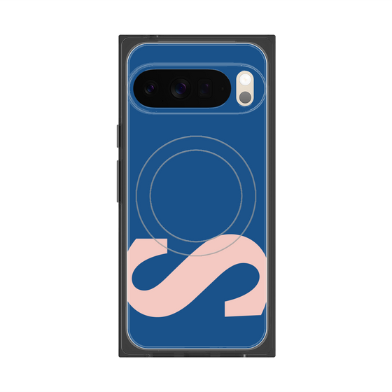 Premium Square Case with Pixelsnap［ Original - initial color - S navy ］