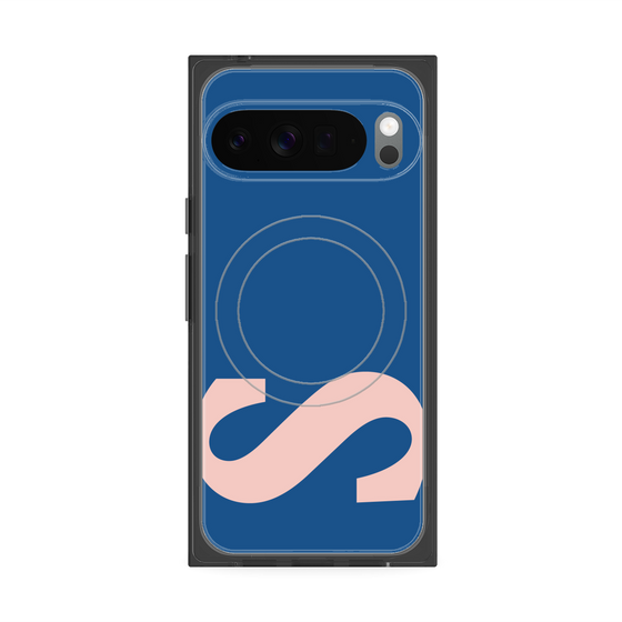 Premium Square Case with Pixelsnap［ Original - initial color - S navy ］