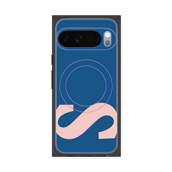 Premium Square Case with Pixelsnap［ Original - initial color - S navy ］