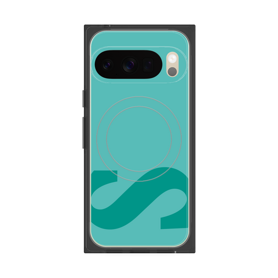 Premium Square Case with Pixelsnap［ Original - initial color - S light green ］