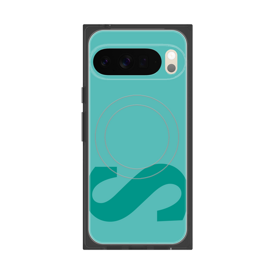 Premium Square Case with Pixelsnap［ Original - initial color - S light green ］