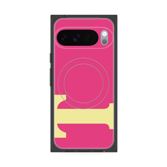 Premium Square Case with Pixelsnap［ Original - initial color - T pink ］