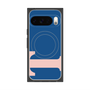 Premium Square Case with Pixelsnap［ Original - initial color - T navy ］