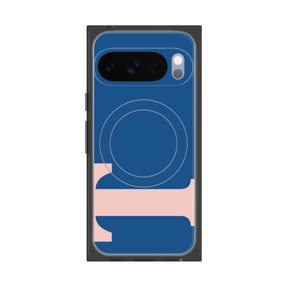 Premium Square Case with Pixelsnap［ Original - initial color - T navy ］
