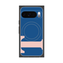 Premium Square Case with Pixelsnap［ Original - initial color - T navy ］