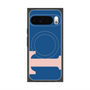 Premium Square Case with Pixelsnap［ Original - initial color - T navy ］