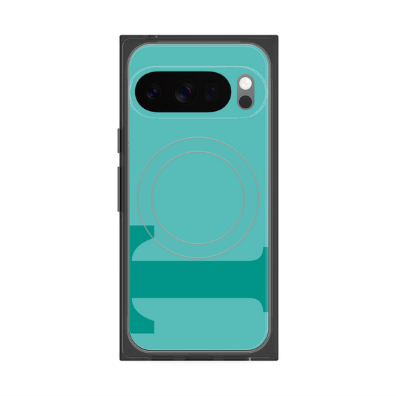 Premium Square Case with Pixelsnap［ Original - initial color - T light green ］