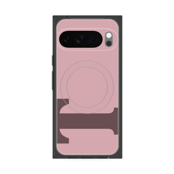 Premium Square Case with Pixelsnap［ Original - initial color - T dusty pink ］