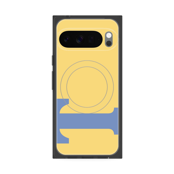 Premium Square Case with Pixelsnap［ Original - initial color - T yellow ］