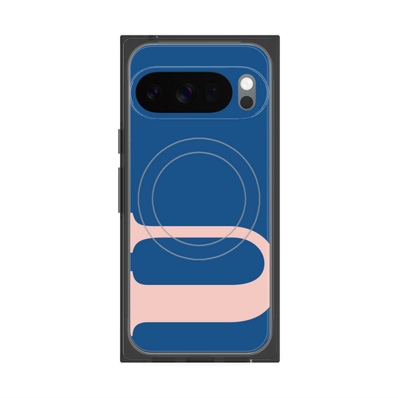 Premium Square Case with Pixelsnap［ Original - initial color - U navy ］