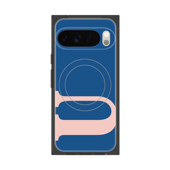 Premium Square Case with Pixelsnap［ Original - initial color - U navy ］