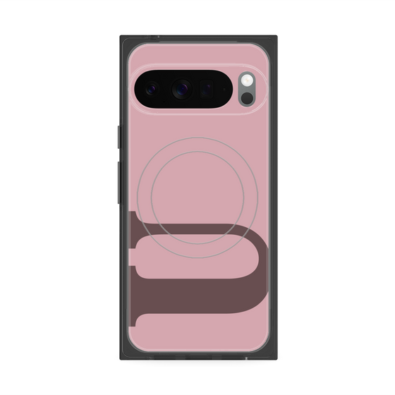 Premium Square Case with Pixelsnap［ Original - initial color - U dusty pink ］