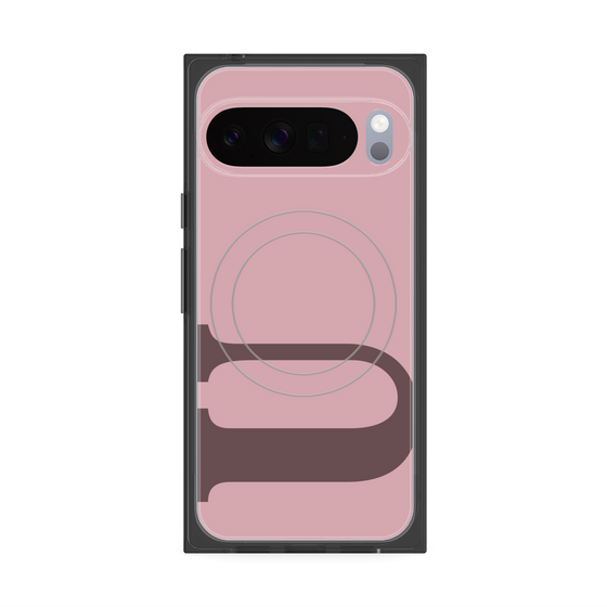 Premium Square Case with Pixelsnap［ Original - initial color - U dusty pink ］
