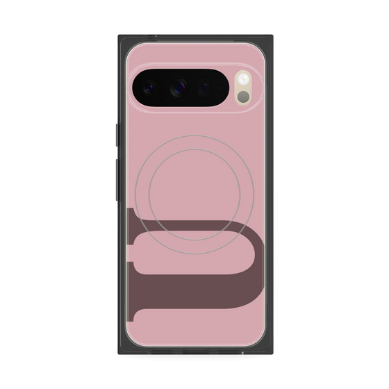 Premium Square Case with Pixelsnap［ Original - initial color - U dusty pink ］