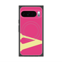 Premium Square Case with Pixelsnap［ Original - initial color - V pink ］