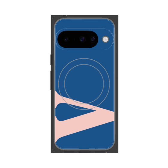 Premium Square Case with Pixelsnap［ Original - initial color - V navy ］