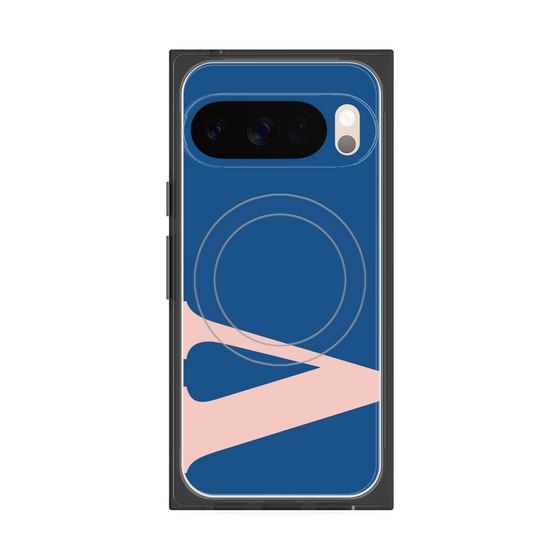 Premium Square Case with Pixelsnap［ Original - initial color - V navy ］