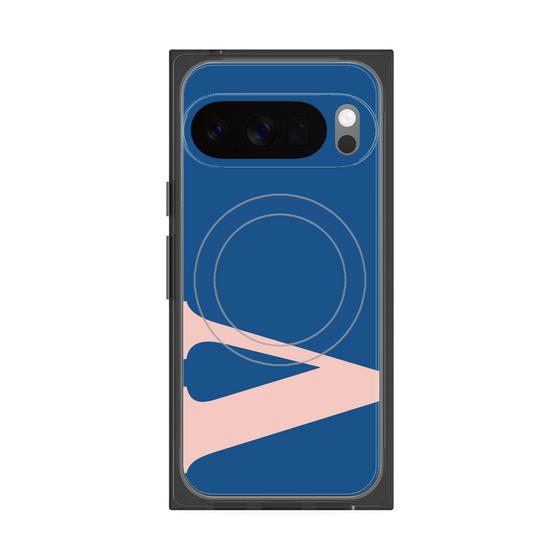 Premium Square Case with Pixelsnap［ Original - initial color - V navy ］