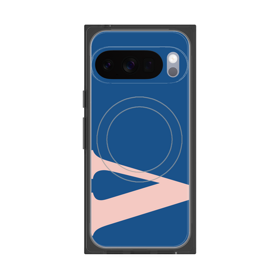 Premium Square Case with Pixelsnap［ Original - initial color - V navy ］