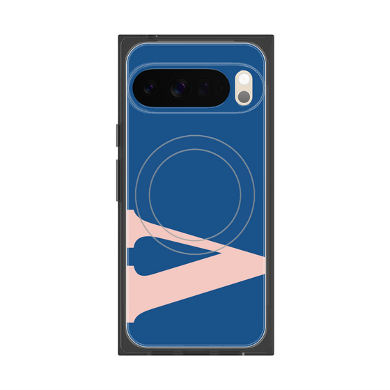 Premium Square Case with Pixelsnap［ Original - initial color - V navy ］