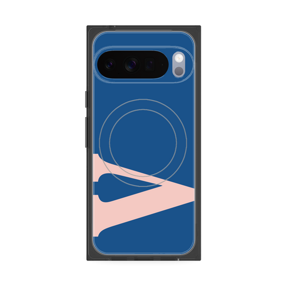 Premium Square Case with Pixelsnap［ Original - initial color - V navy ］