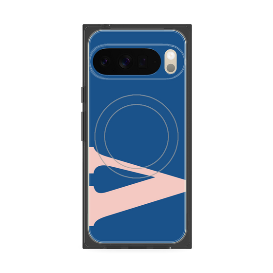 Premium Square Case with Pixelsnap［ Original - initial color - V navy ］