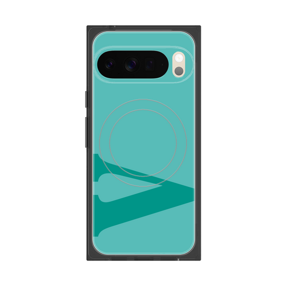 Premium Square Case with Pixelsnap［ Original - initial color - V light green ］