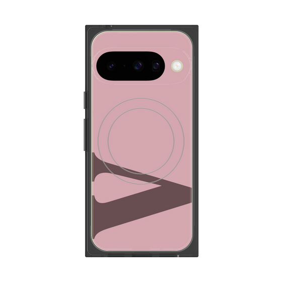 Premium Square Case with Pixelsnap［ Original - initial color - V dusty pink ］