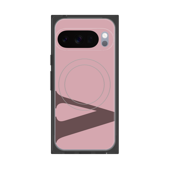 Premium Square Case with Pixelsnap［ Original - initial color - V dusty pink ］